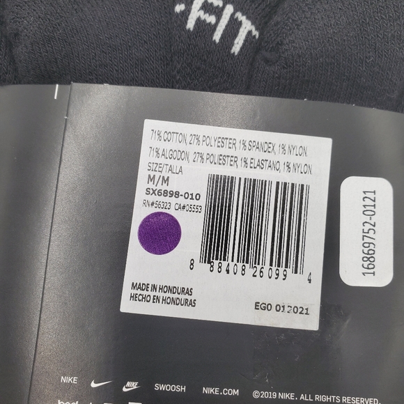 Nike Everyday plus cotton cushioned no show socks - Picture 5 of 10